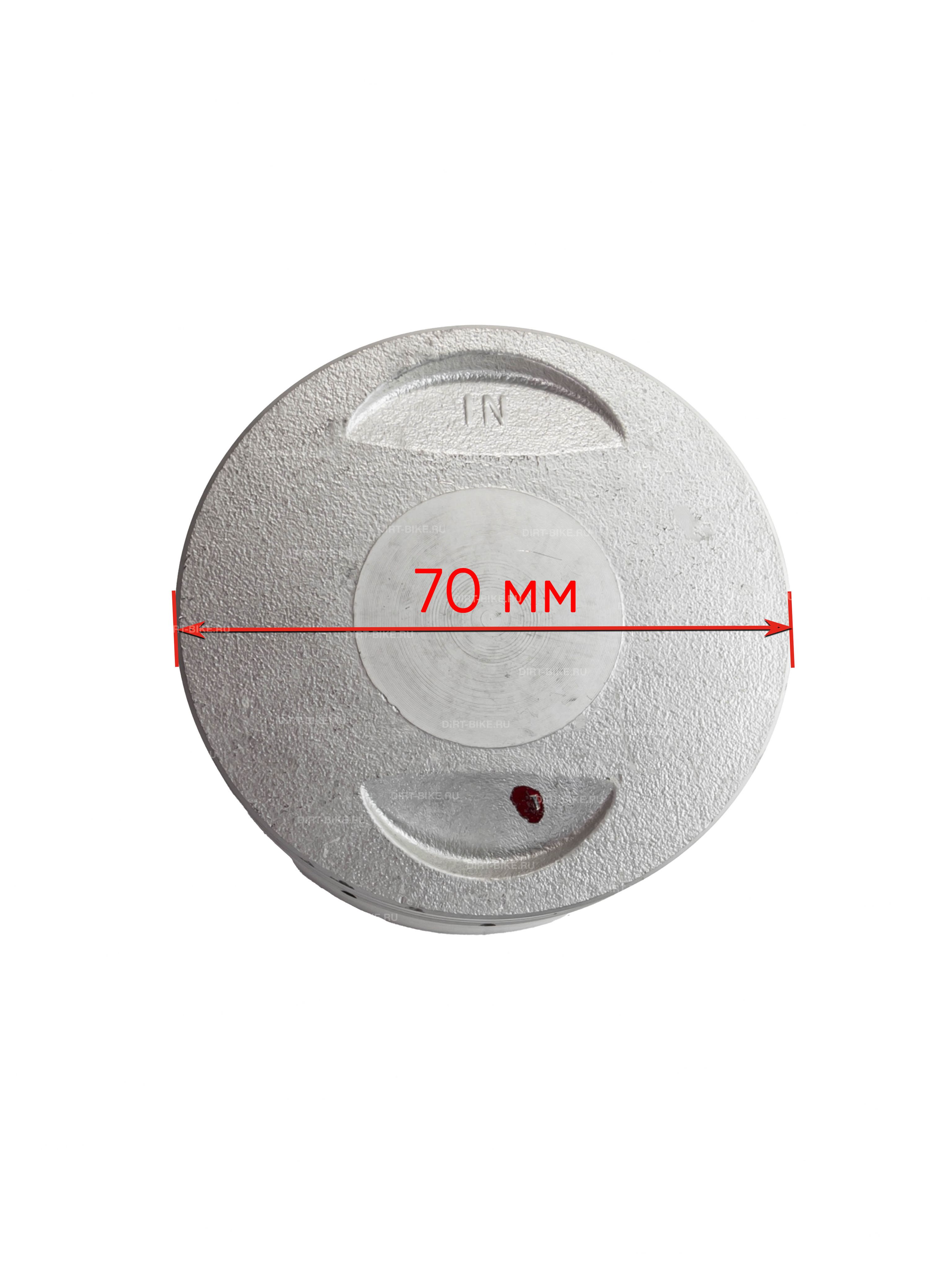 Поршень в сборе d 70mm 170MM-2 (CB250) water, 4 клапана