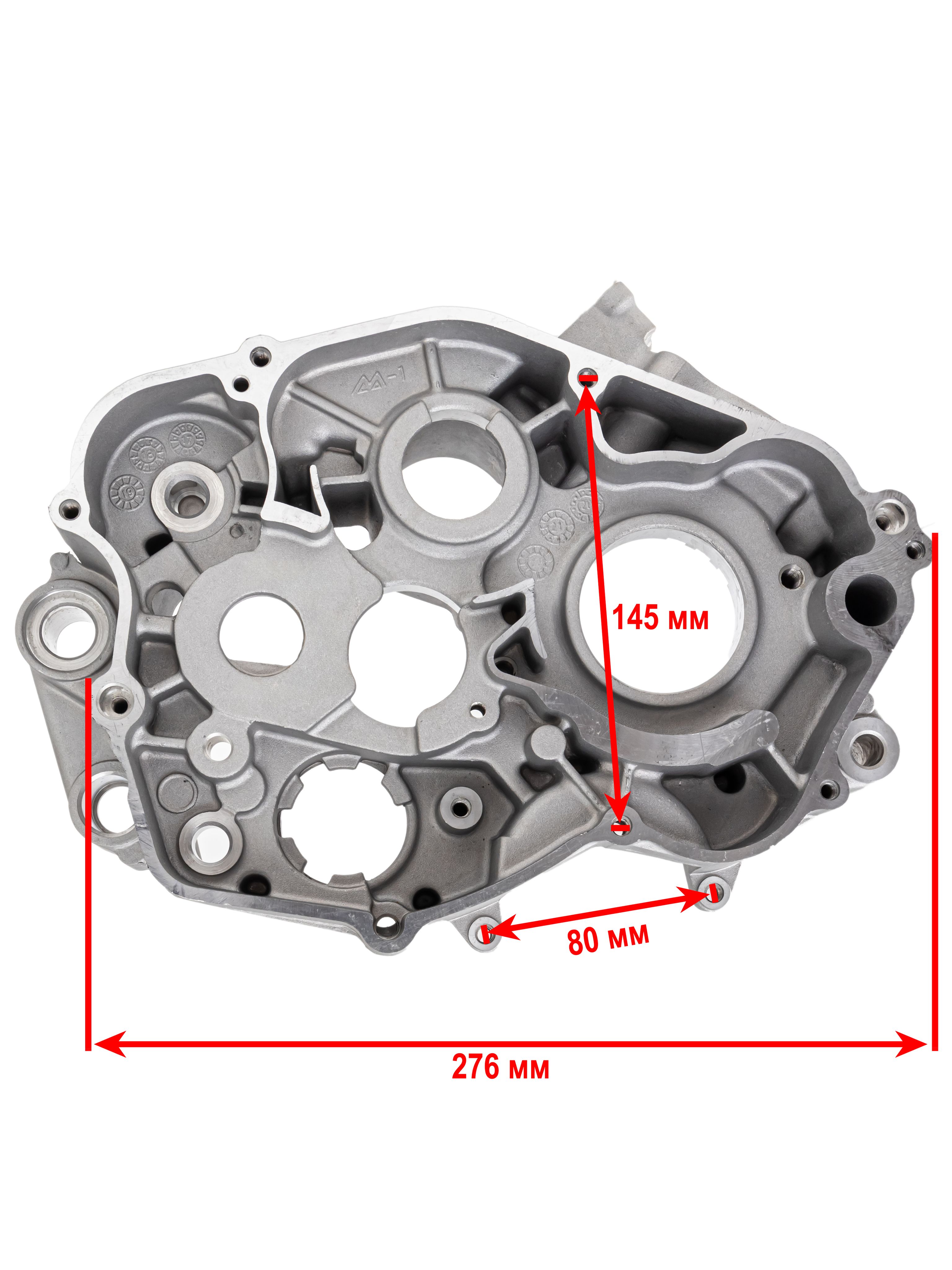 Картер двигателя левый MT250 оригинал Loncin