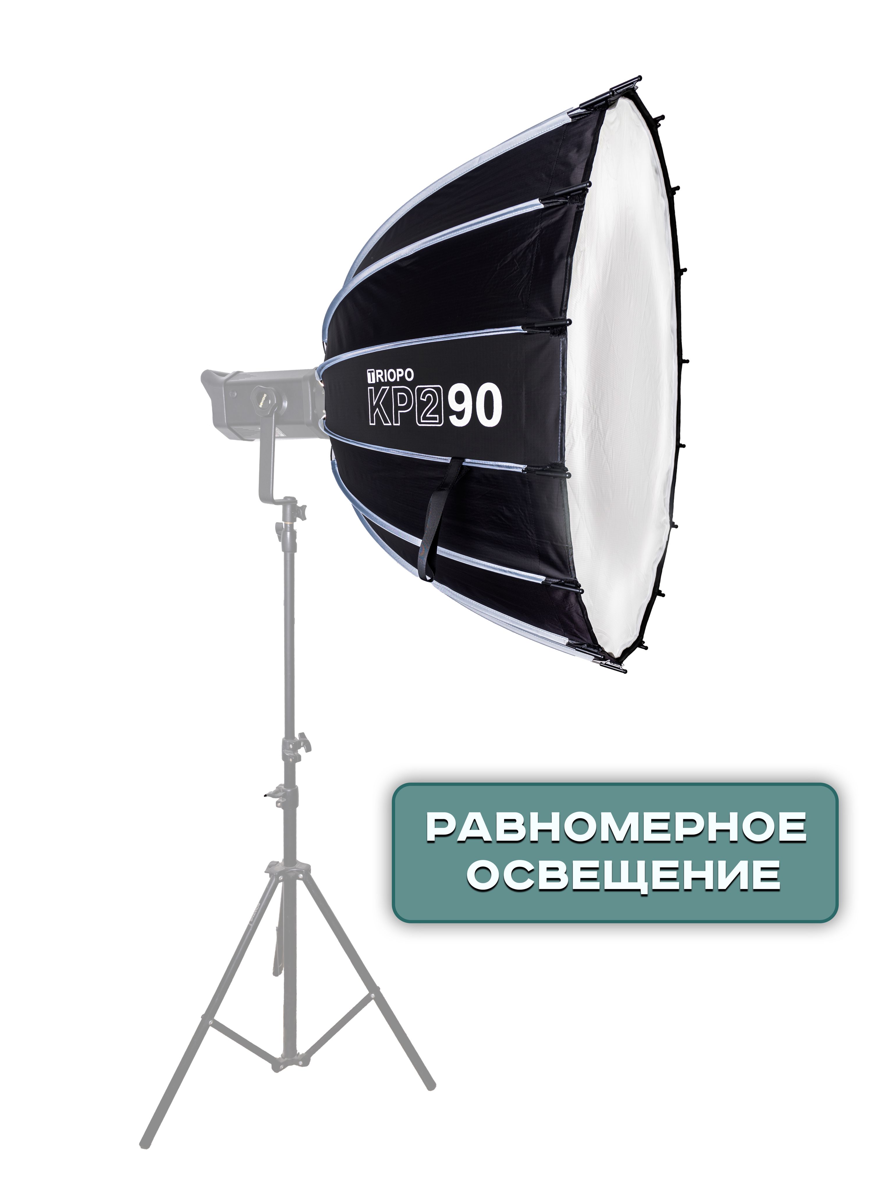 Cофтбокс TRIOPO KP2-90CM с сеткой складной