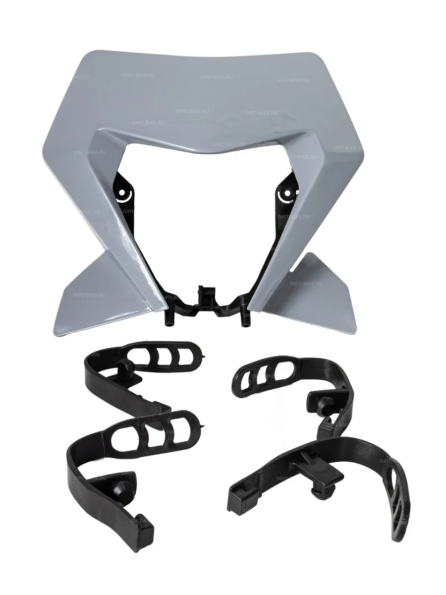 Щиток фары серый KTM XC/EXC/EXCF 24-25
