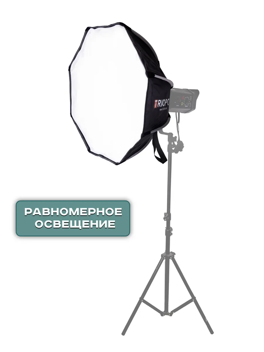 Софтбокс Triopo K2 55 см с быстросъемным креплением Bowens