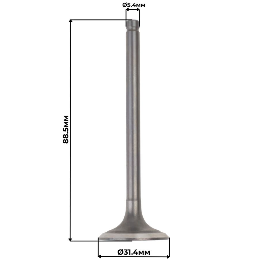 Клапан впускной для двигателя ZS172FMM, ZS175FMN