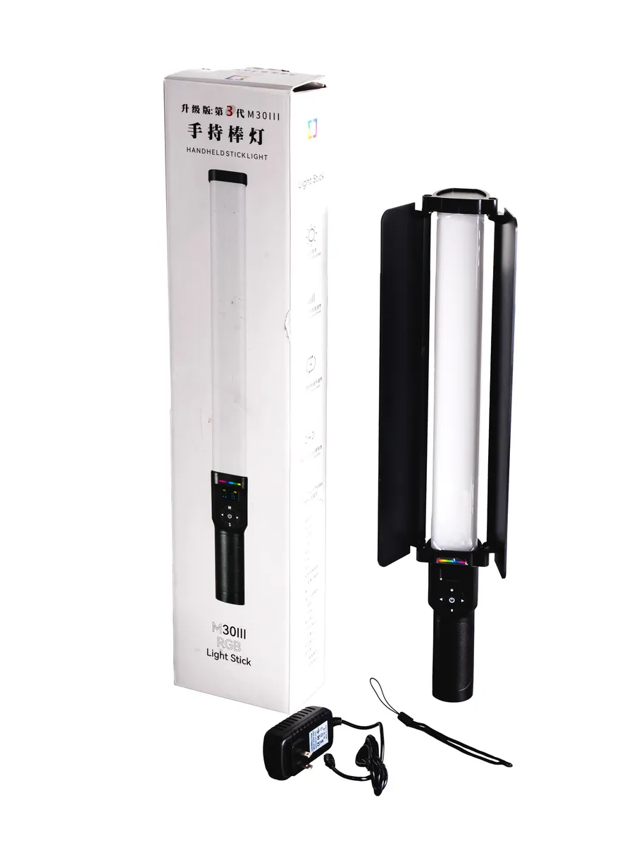 Светодиодная LED лампа M30 RGB Light Stick видеосвет