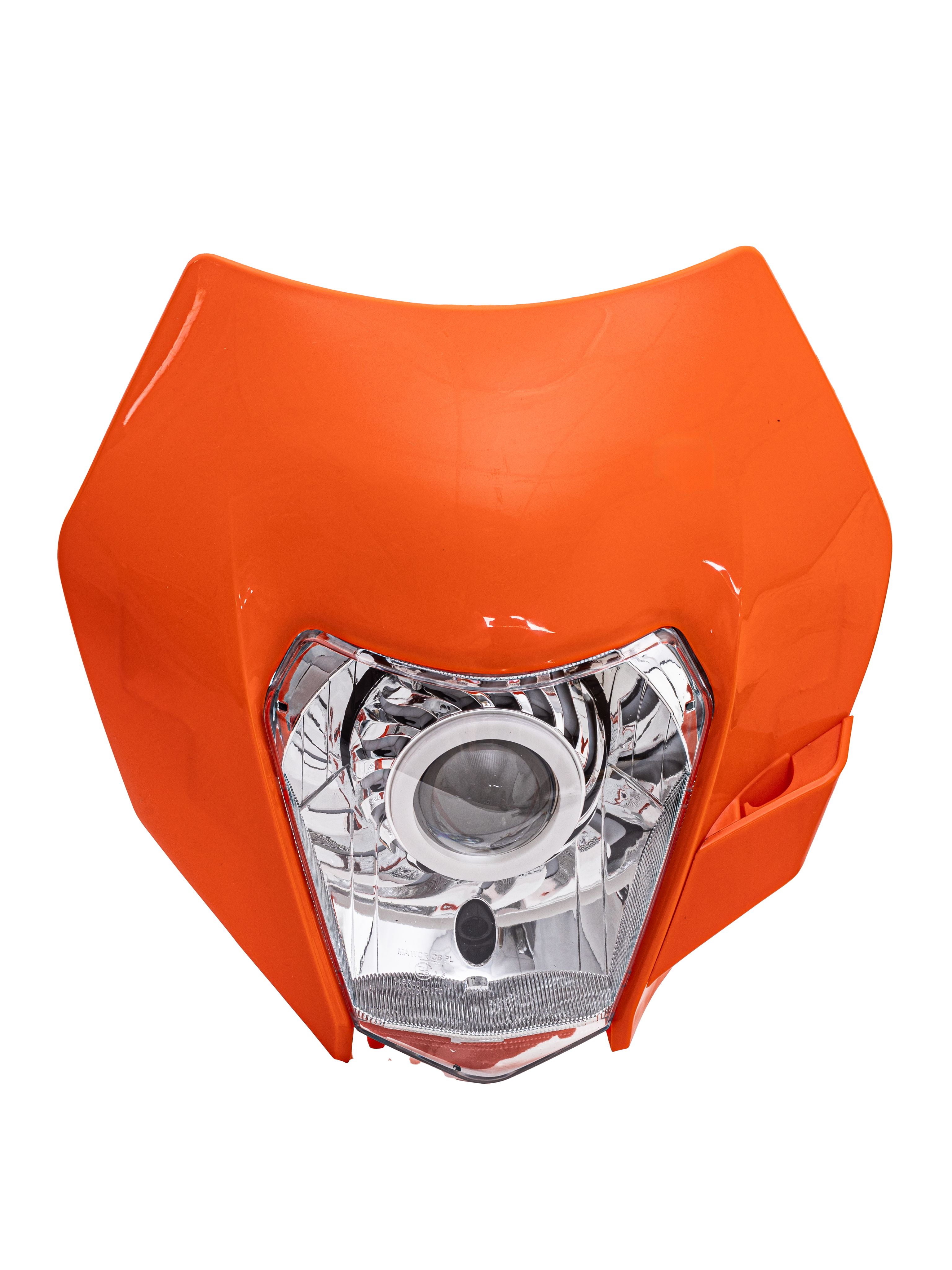 Фара светодиодная KTM 13-16 оранжевая круглая линза