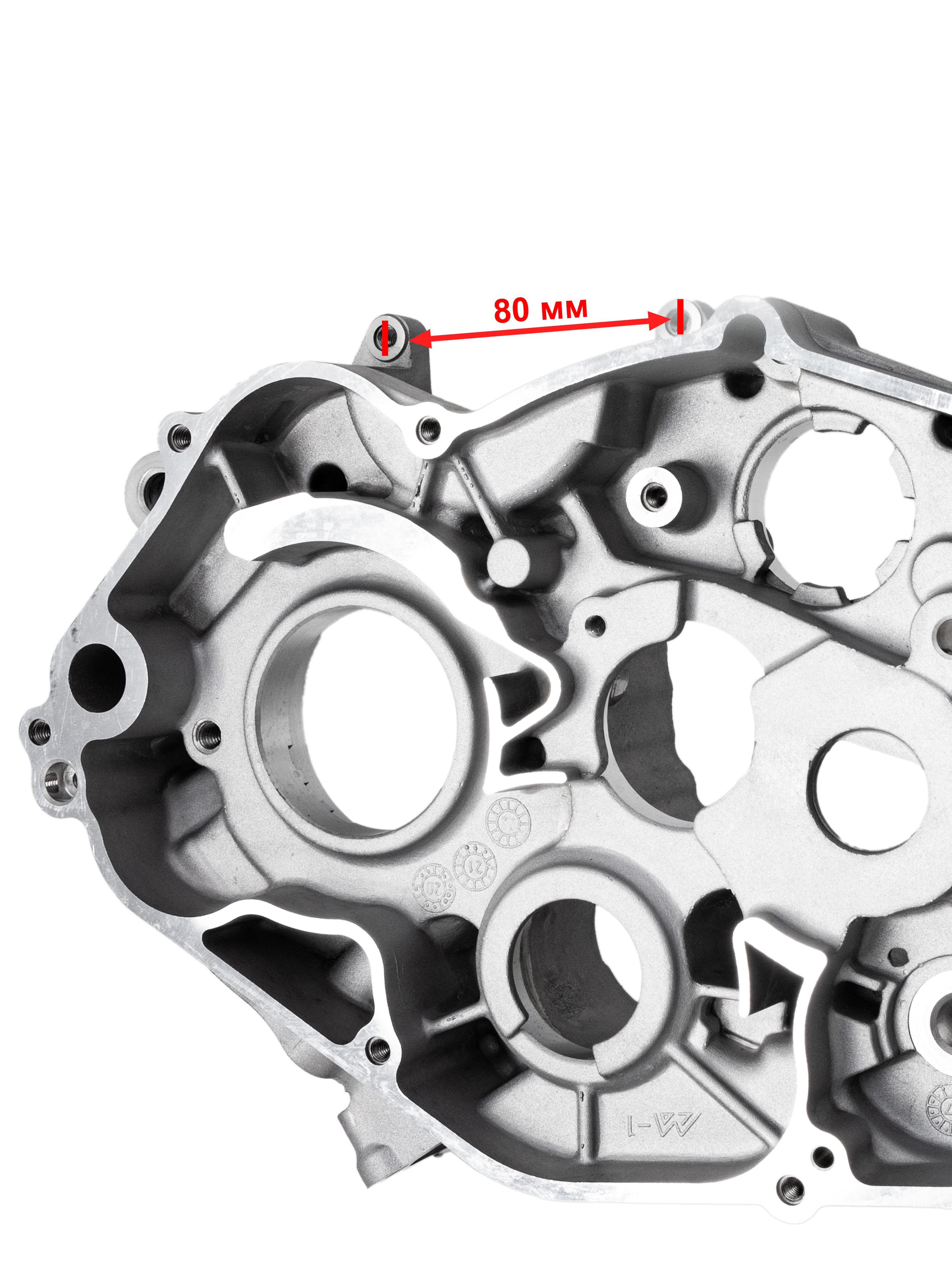 Картер двигателя правый MT250 оригинал Loncin