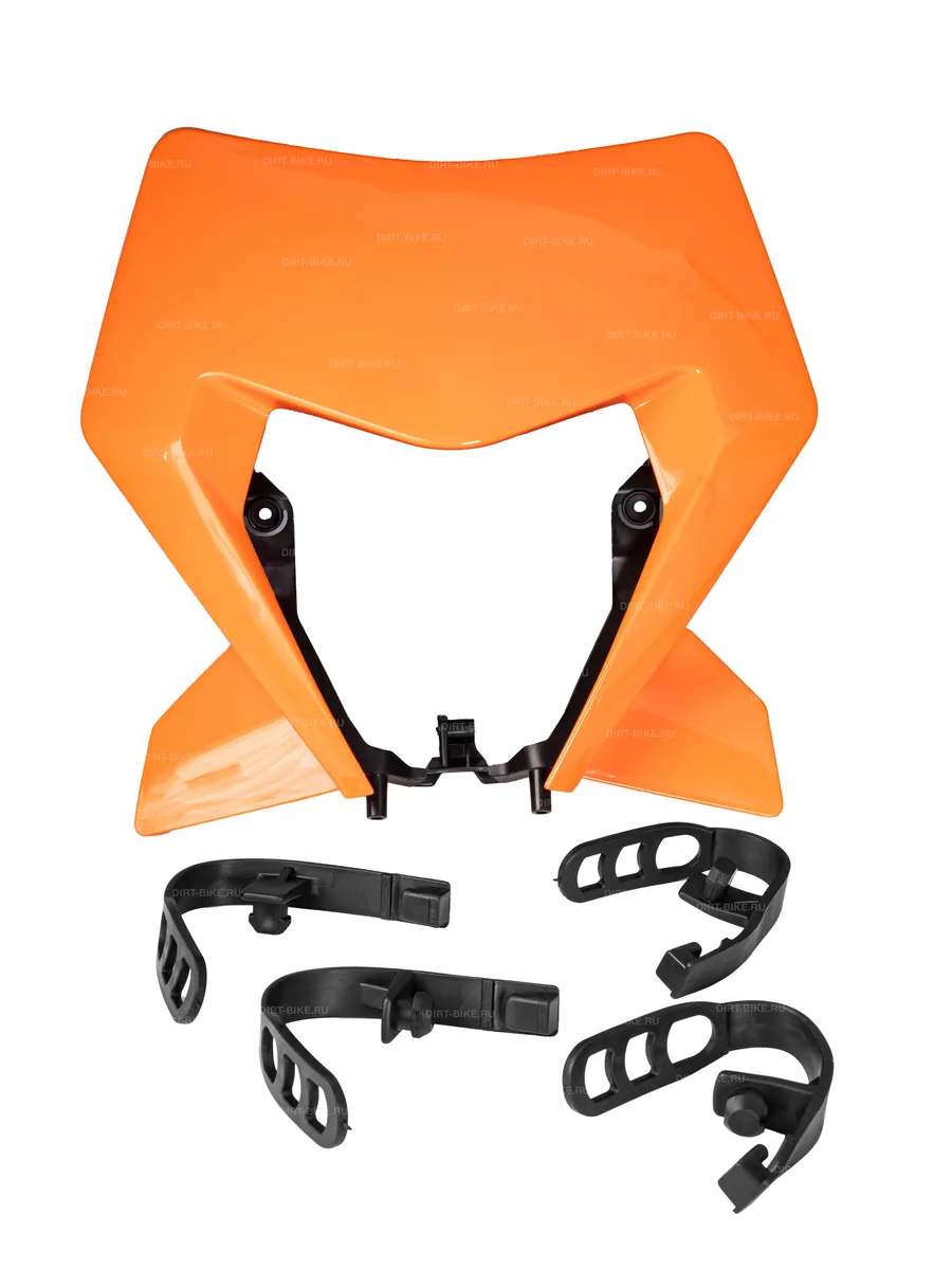 Щиток фары оранжевый KTM XC/EXC/EXCF 24-25