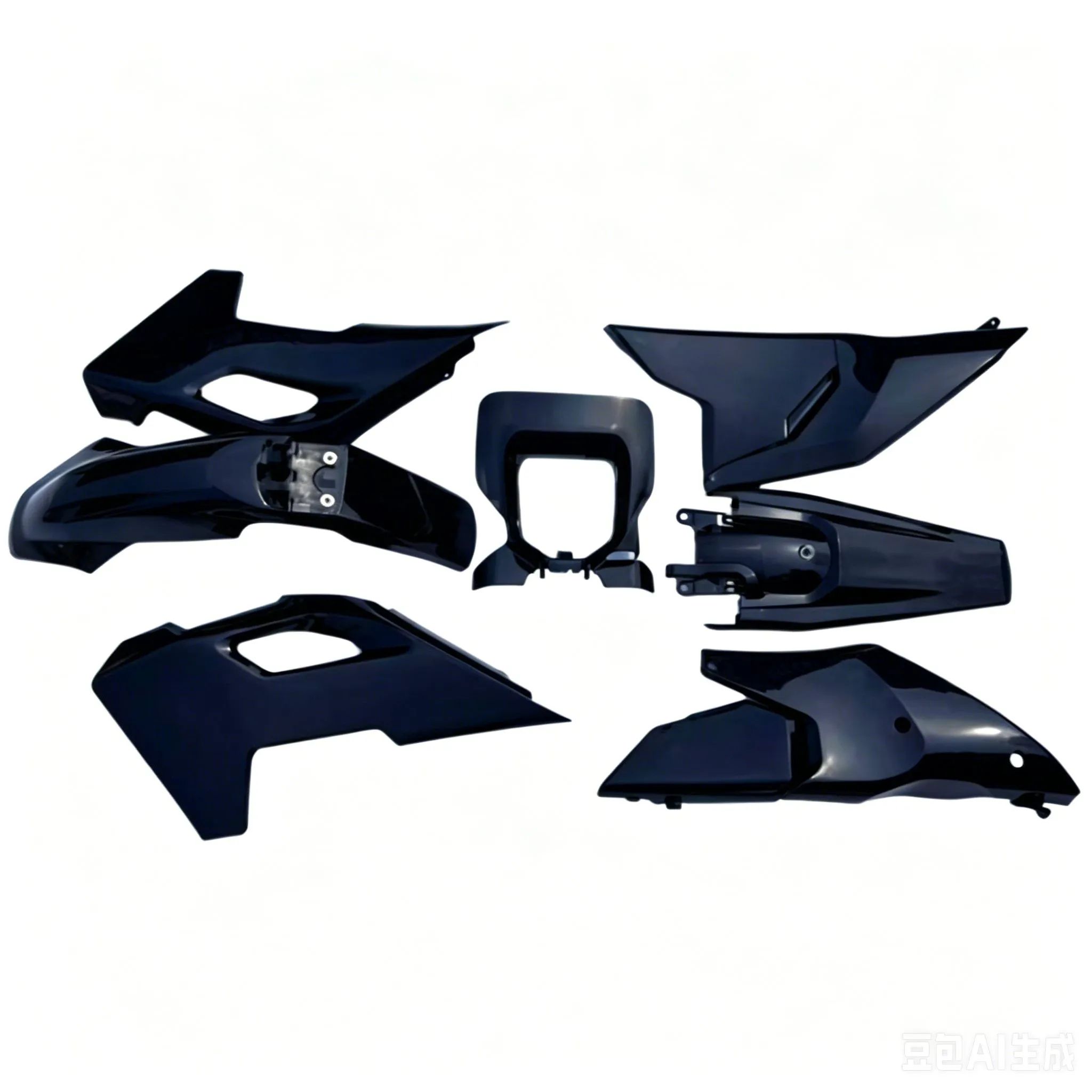 Комплект пластика HUSQVARNA FE/TE 250-501 24+ черный