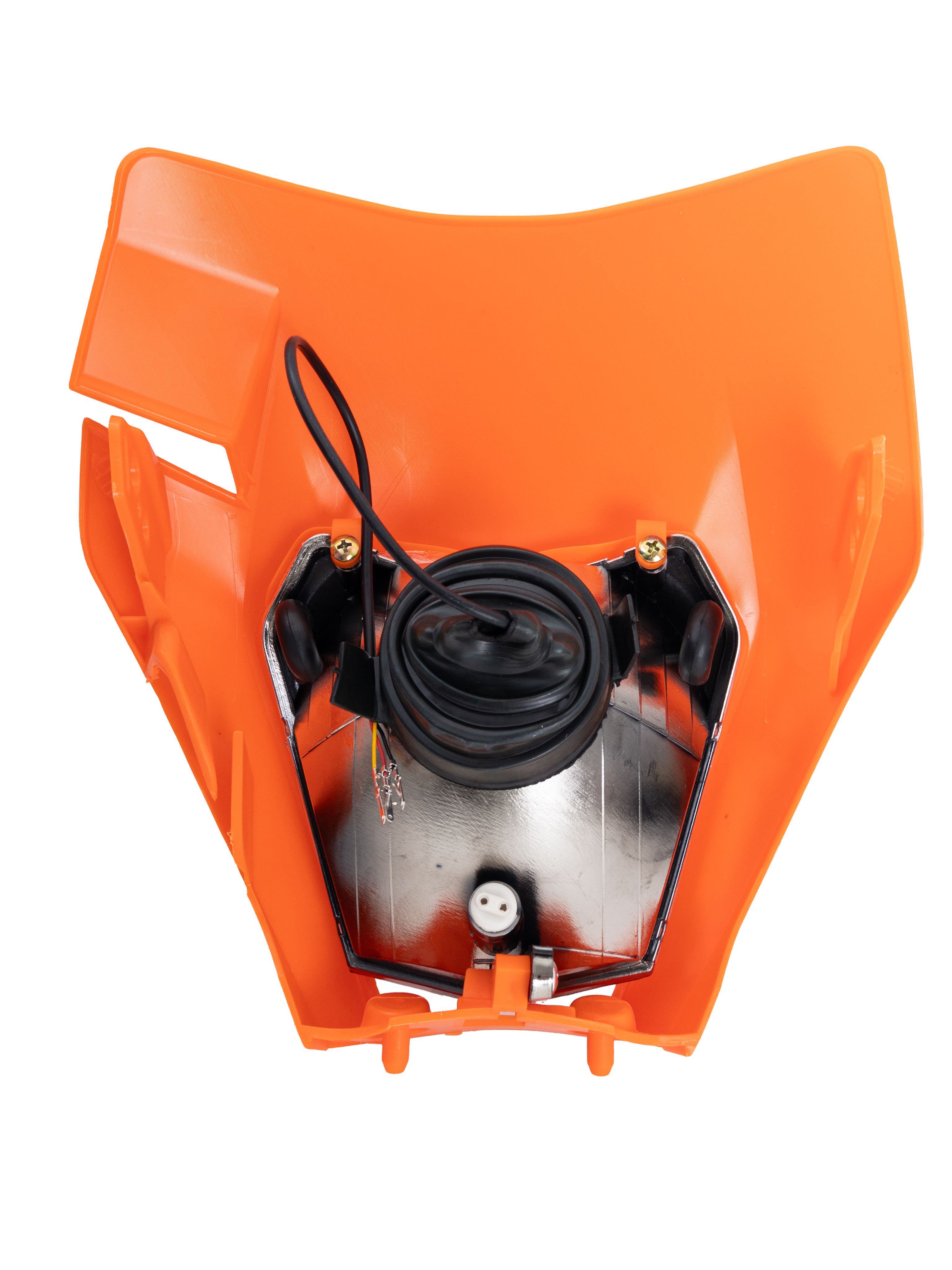 Фара светодиодная KTM 17-23 оранжевая круглый модуль