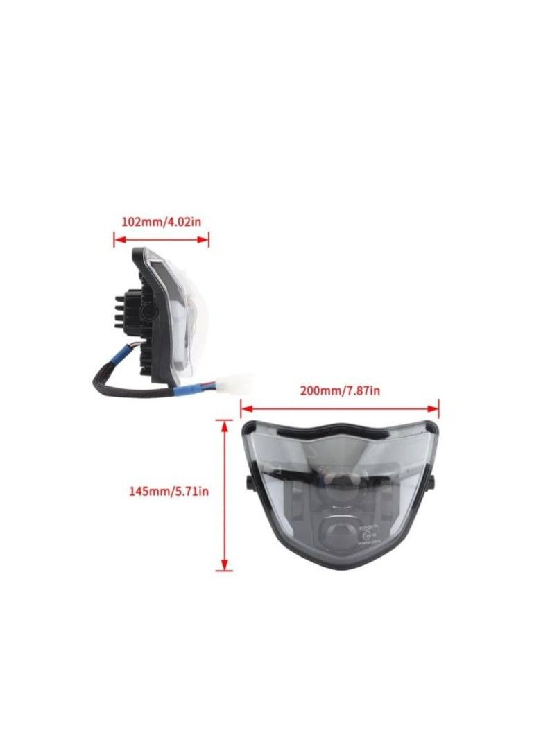 Блок фары светодиодный Yamaha TTR WR WRF 2013-23