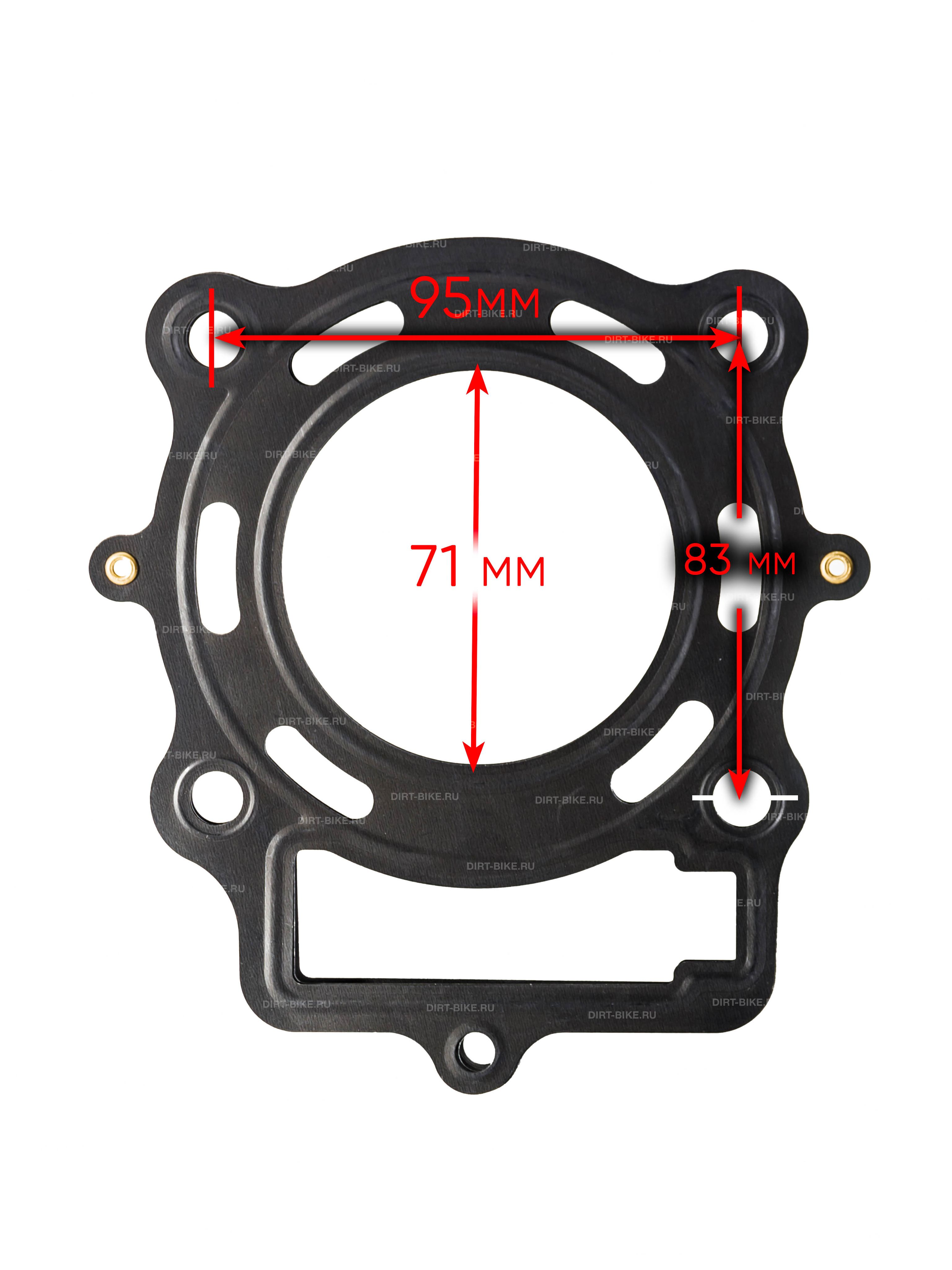 Прокладка головки двигателя Zongshen ZS170MM-2 (CBS250)